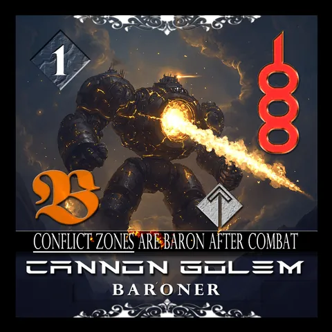 Baroner, a Cannon Golem